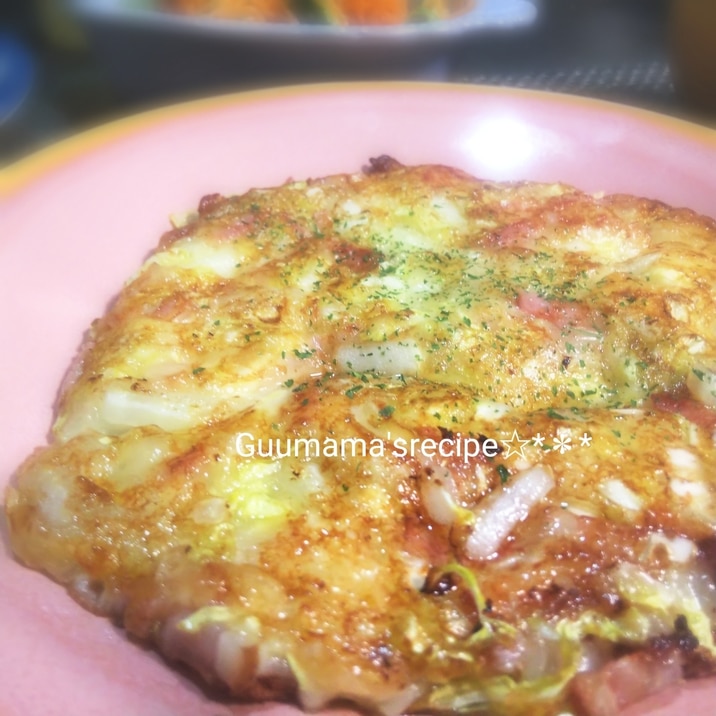 フライパンで簡単♡白菜とベーコンのチーズ焼き